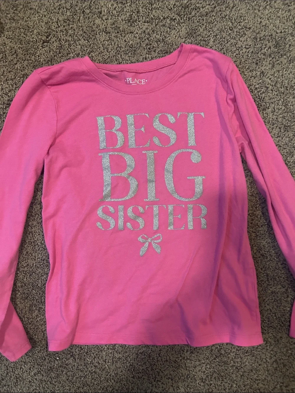 Kids Long Sleeve Pink Cat & Sweets Pajama Top - Girls